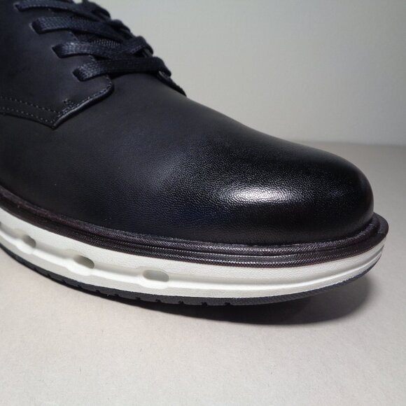 Lands\' End Size 9 M / SPORT OXFORD / Black / Faux Leather / New Men\'s Shoes main image 13